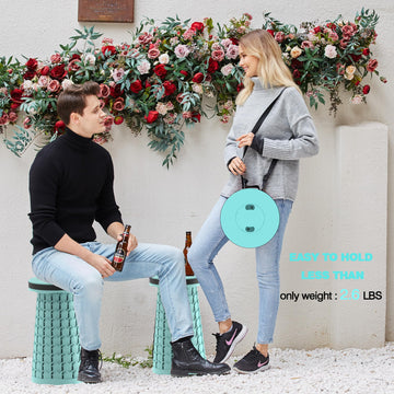 ALEVMOOM versatile stool for indoor and outdoor use.
