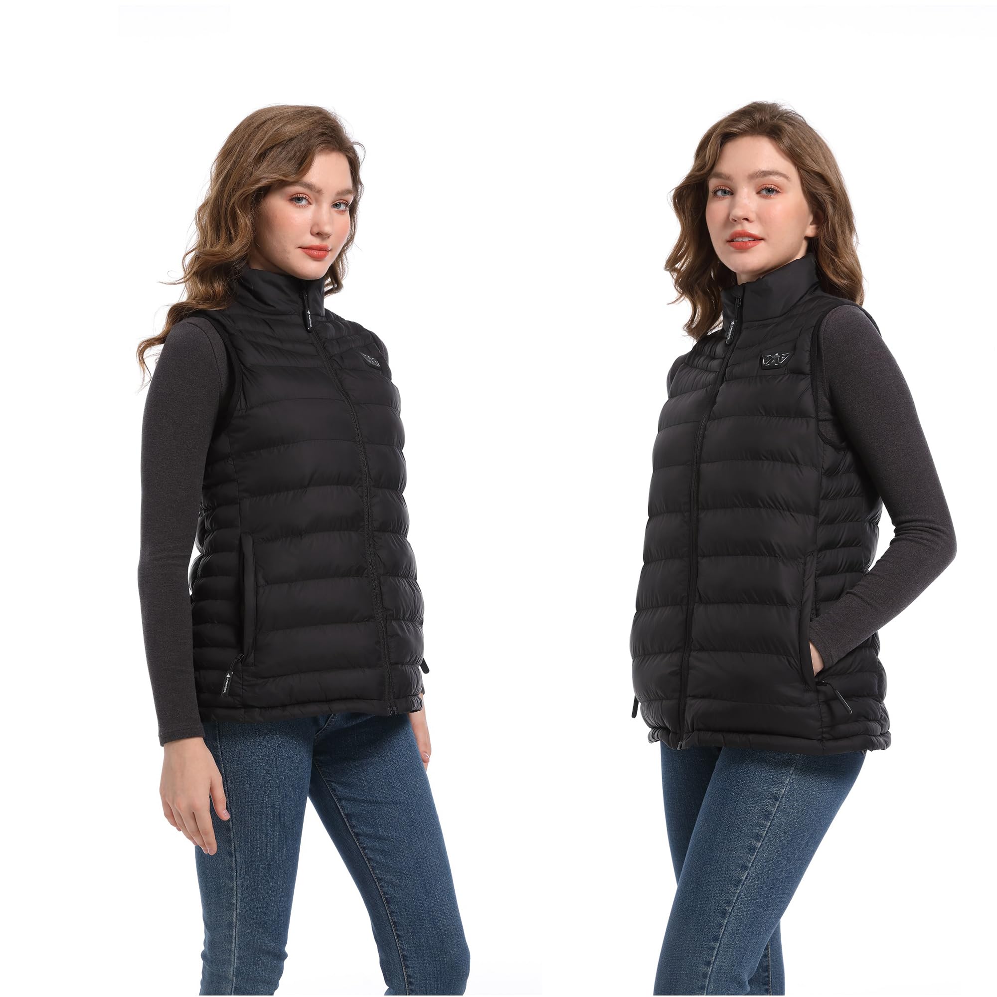 Outdoor scenes with the alfrescool vest illustrate versatile warmth on cold trips.