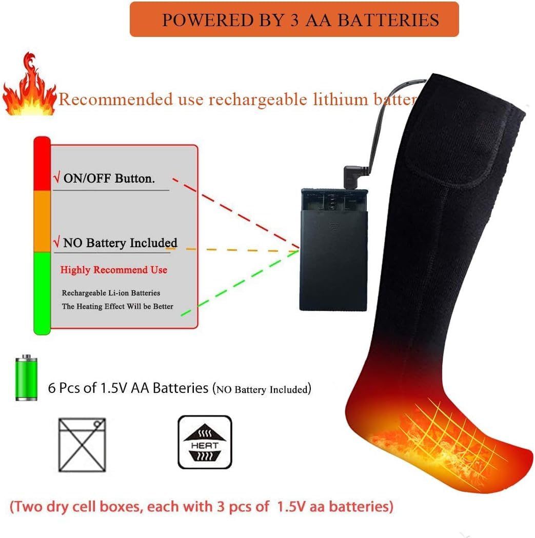 ALITERCY winter socks suitable for camping and hiking warmth