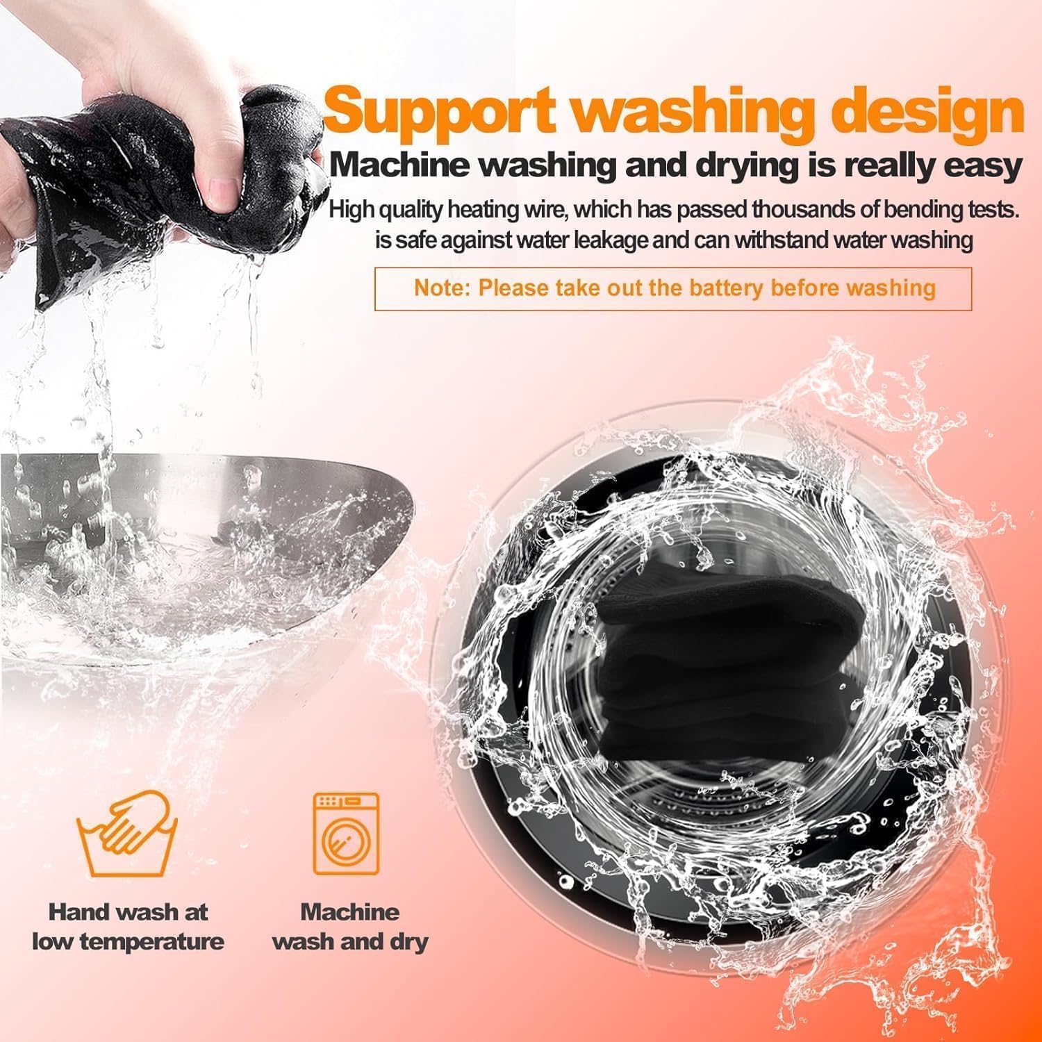 ALITERCY heated socks dual Type-C charging emphasizes quick top-ups.