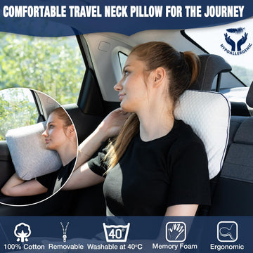 Alkamto extra cotton cover keeps pillow clean and easy to swap.