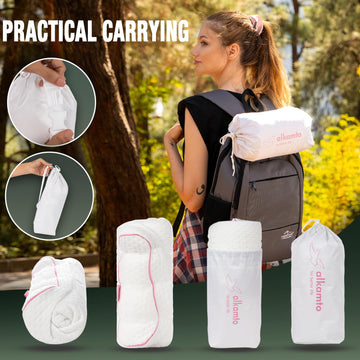 alkamto heat-regulating cover helps maintain a comfortable temperature