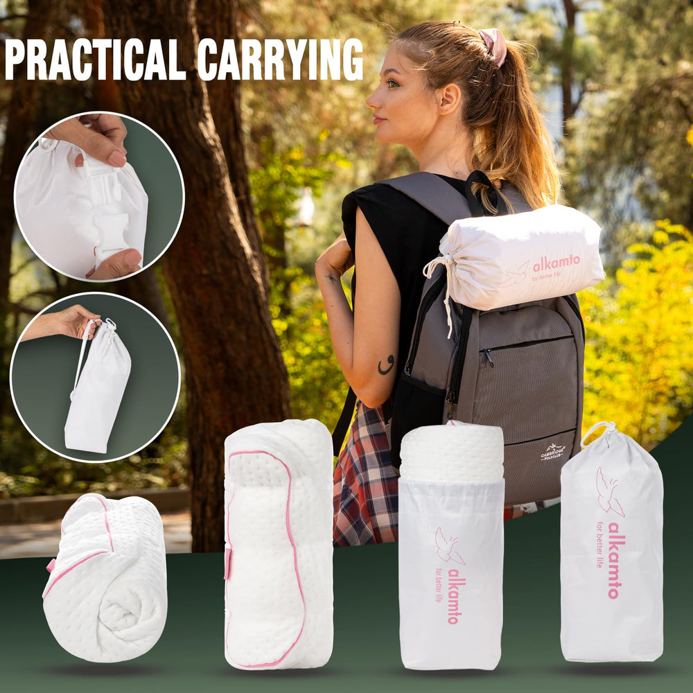 alkamto heat-regulating cover helps maintain a comfortable temperature