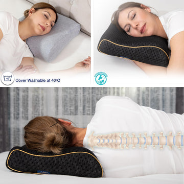 Alkamto pillow uses OEKO-TEX standard natural materials for safer travel comfort