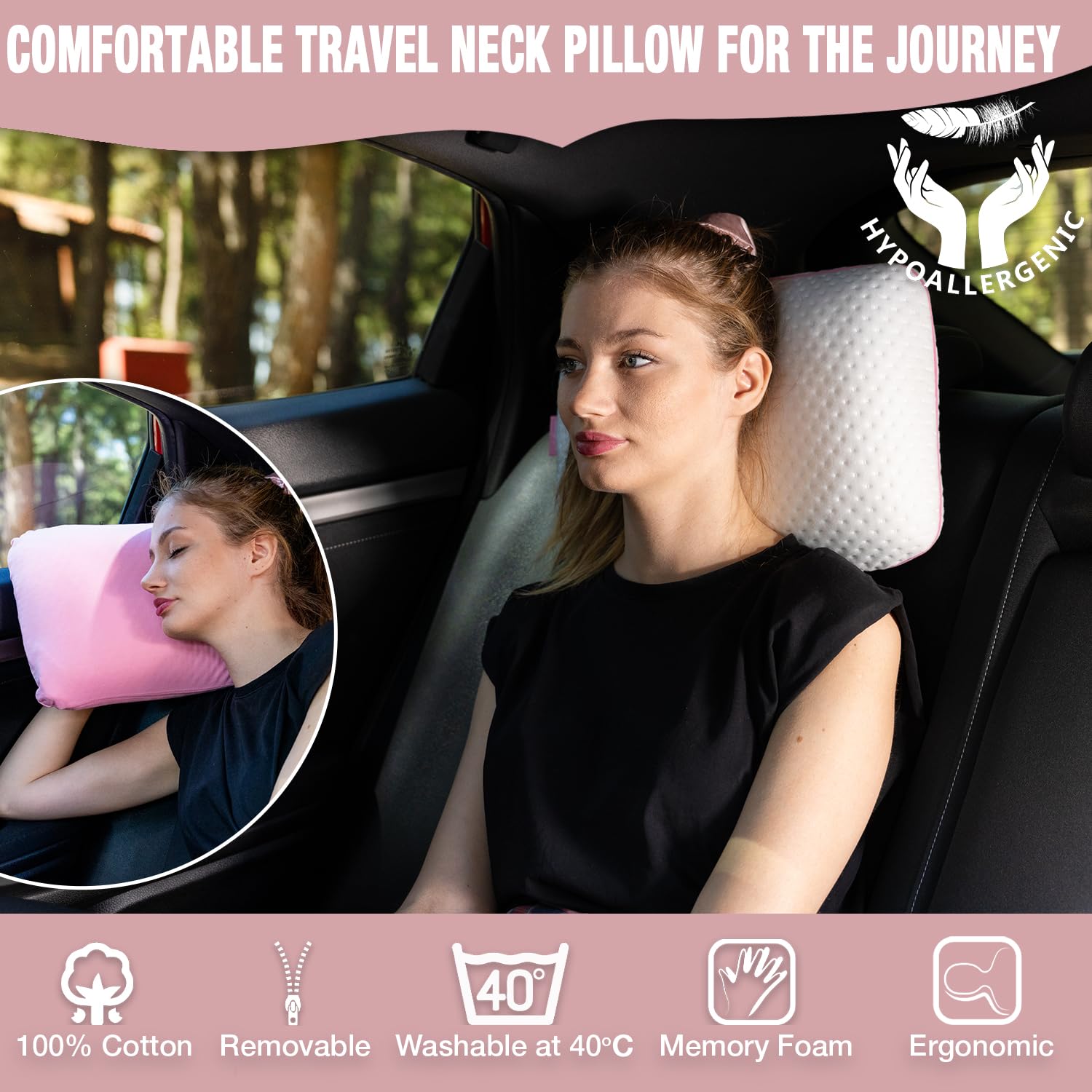 alkamto travel pillow dimensions reveal compact travel size