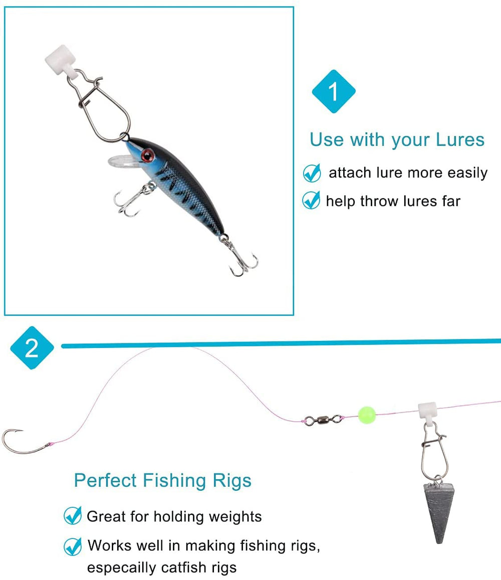 All 98-piece saltwater fishing tackle components