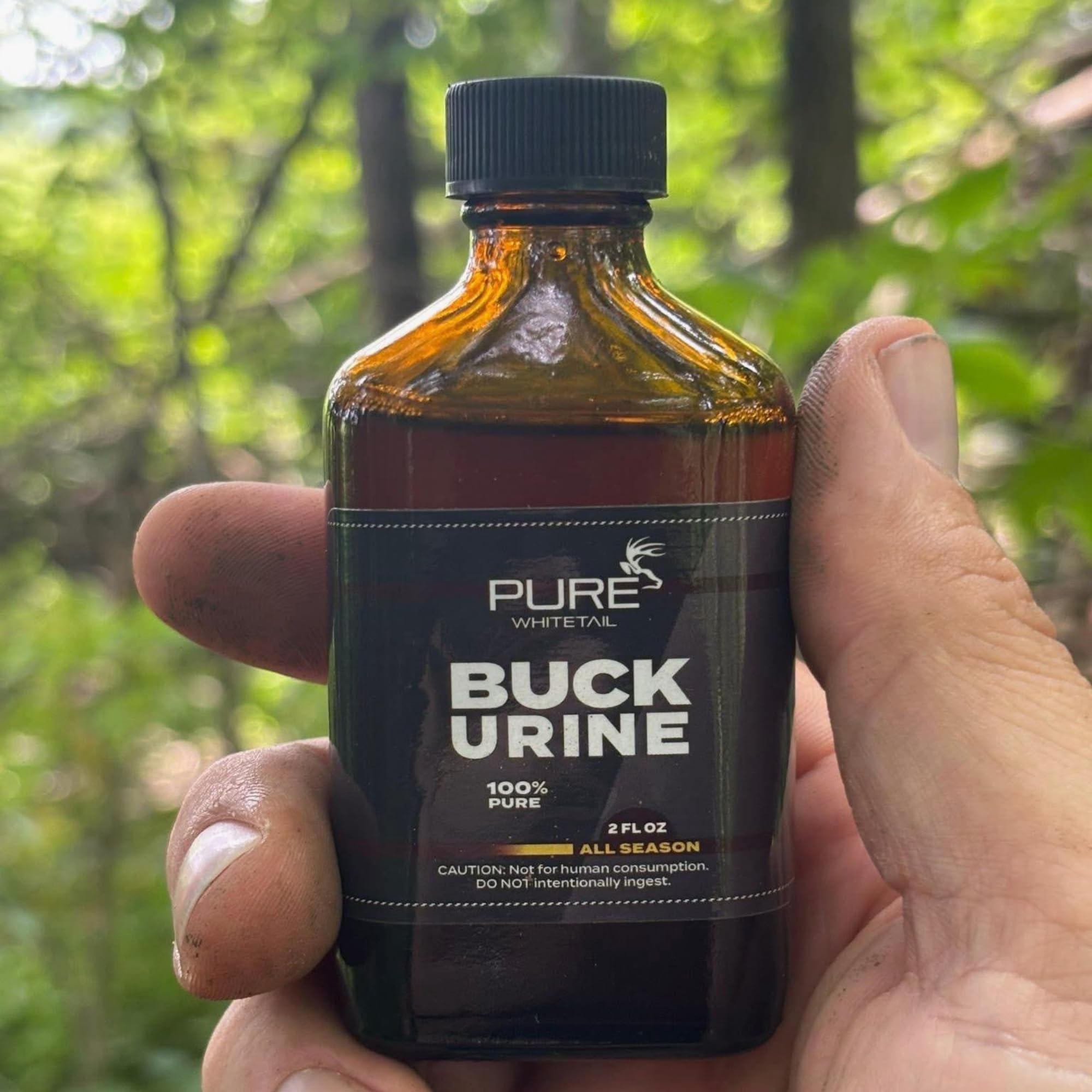All-season scent use from Pure Whitetail Buck Urine for mid- and late-season hunts