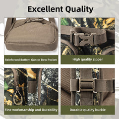 ALLBLESSED hunting backpack water bag compatibility highlights extended hydration options