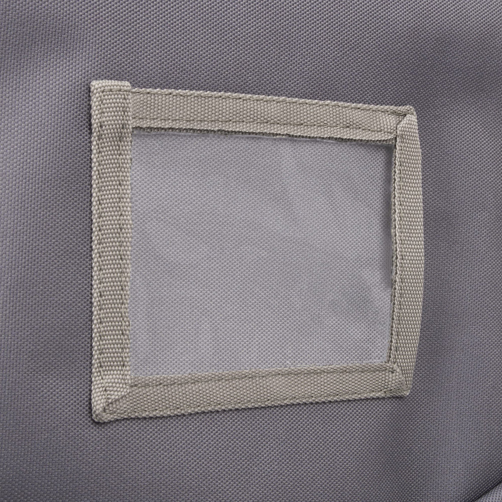 45-inch Riprap rod case showing its exterior with gray and lime design