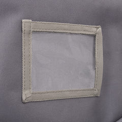 45-inch Riprap rod case showing its exterior with gray and lime design