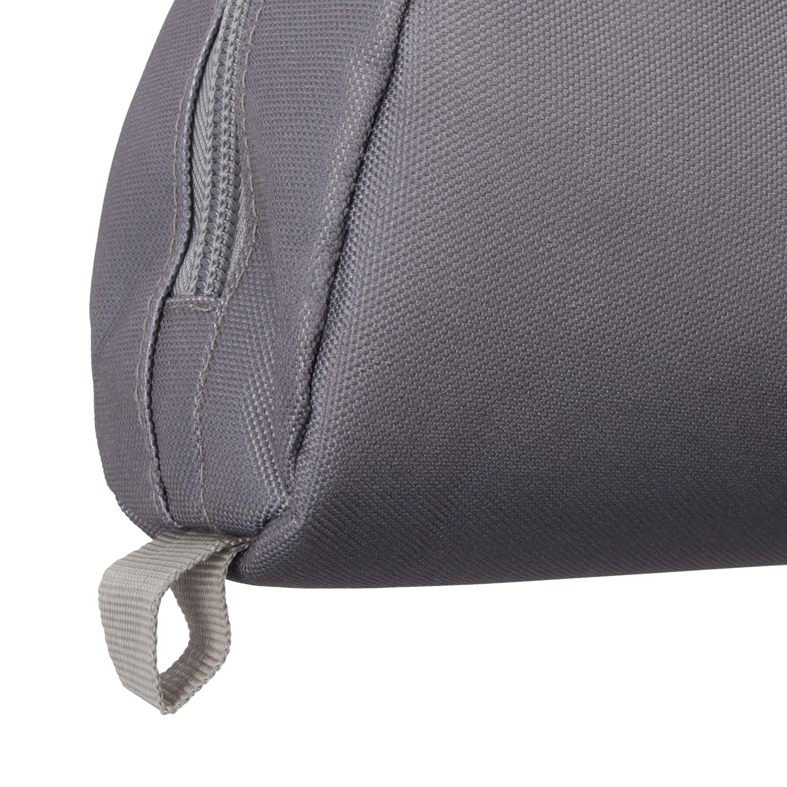 Low-angle view highlighting the case length and width