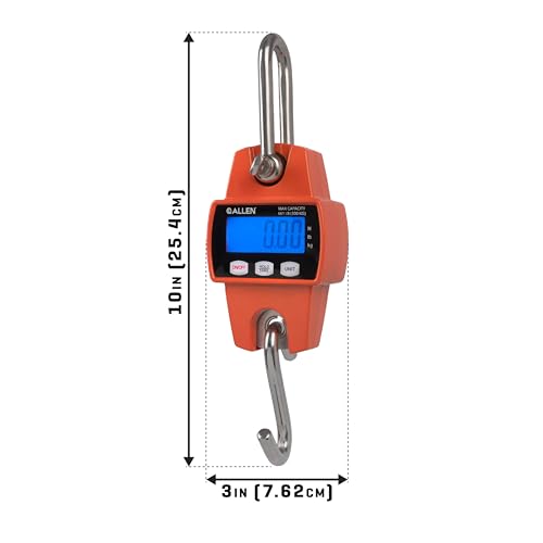 AC ALLEN Digital Game Scale LED display for easy readability in light conditions