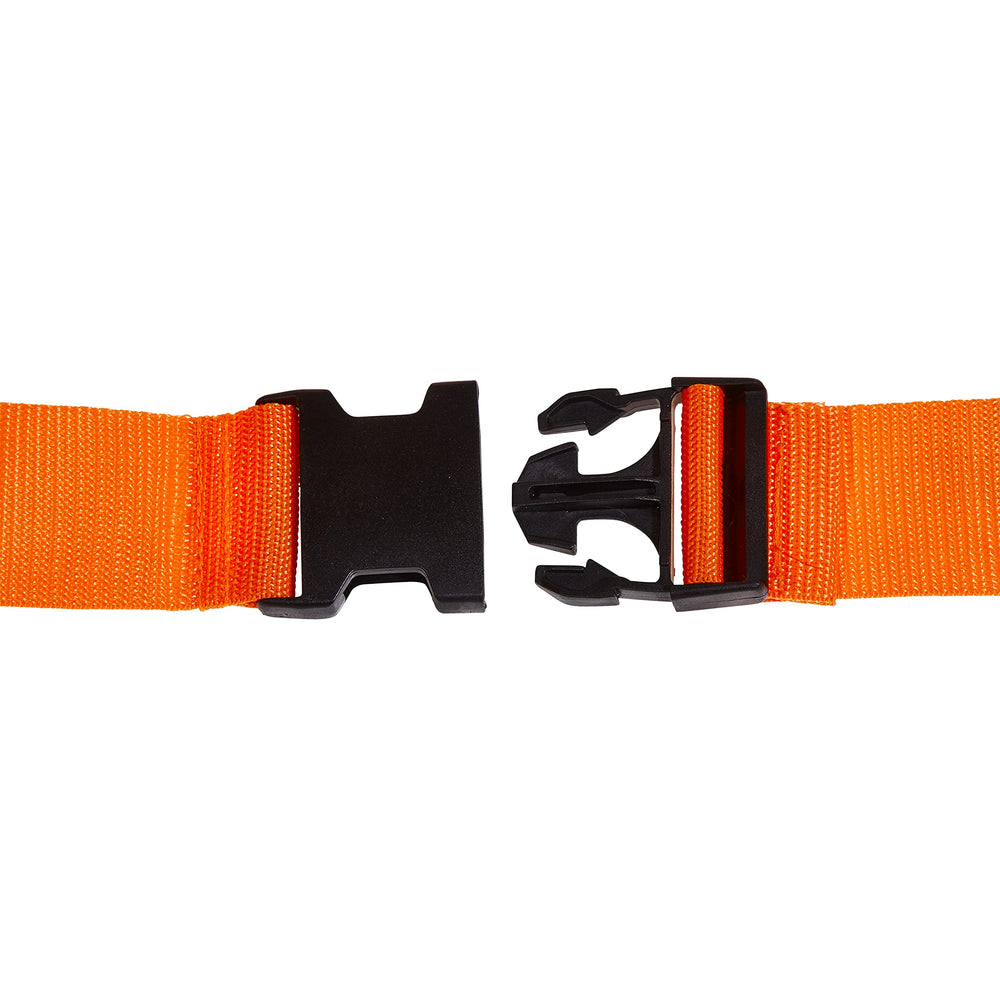 Allen Company deer drag close-up of 2-inch web straps for durability and comfort