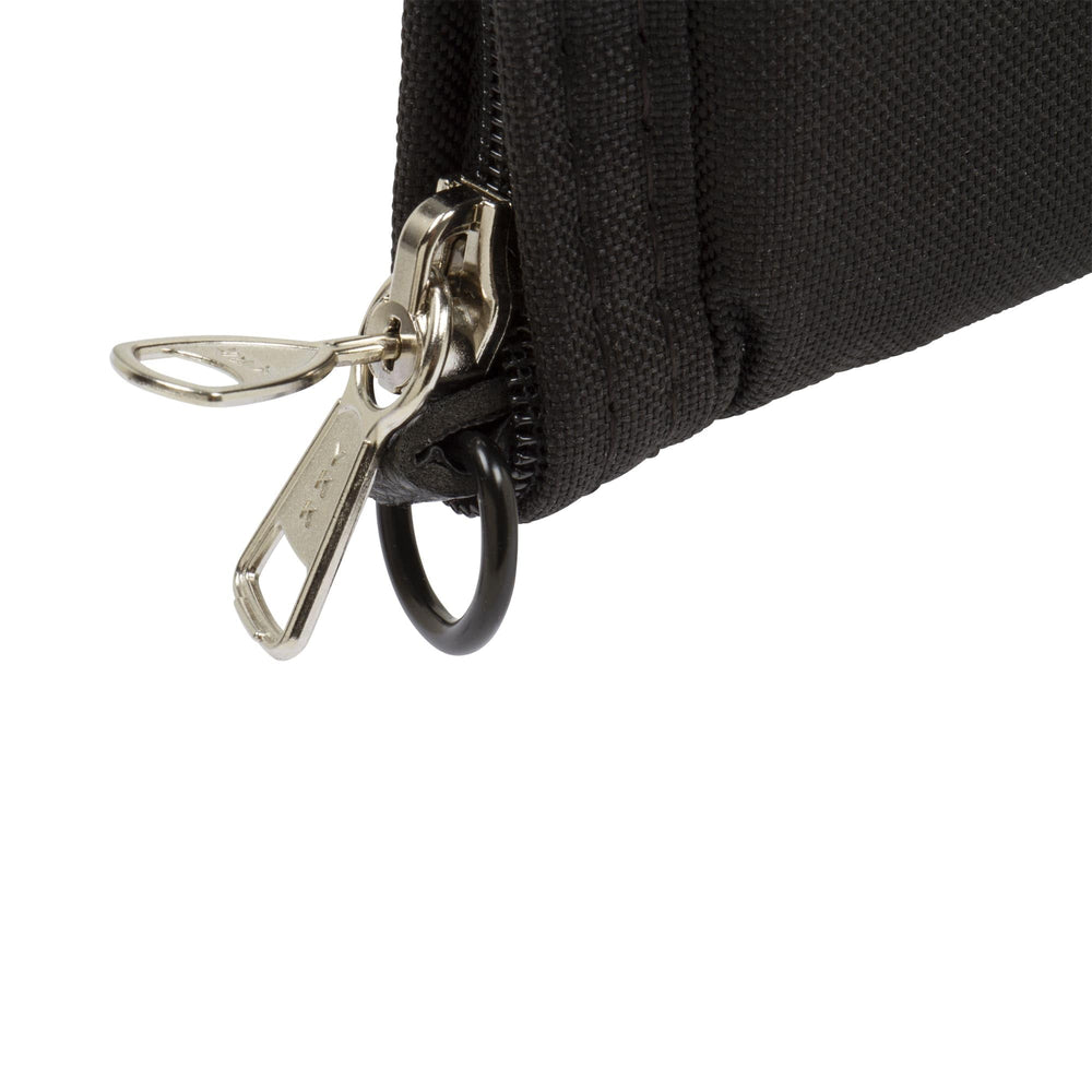 Open interior view showing foam padding for protection