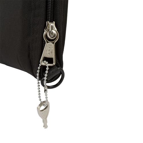 Side view of the handgun case in black