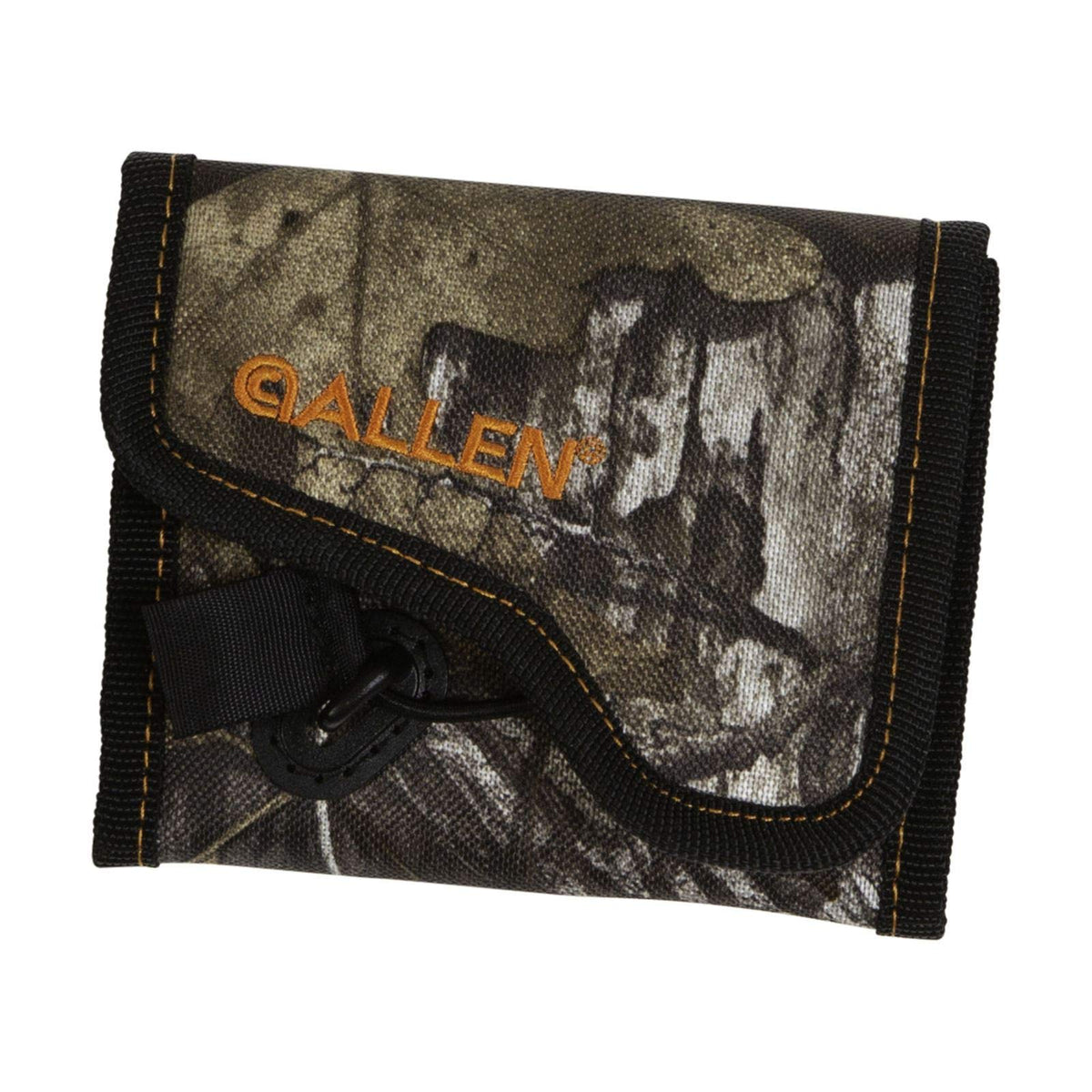 Allen Company Rifle Ammo Pouch on belt in Realtree Edge camo