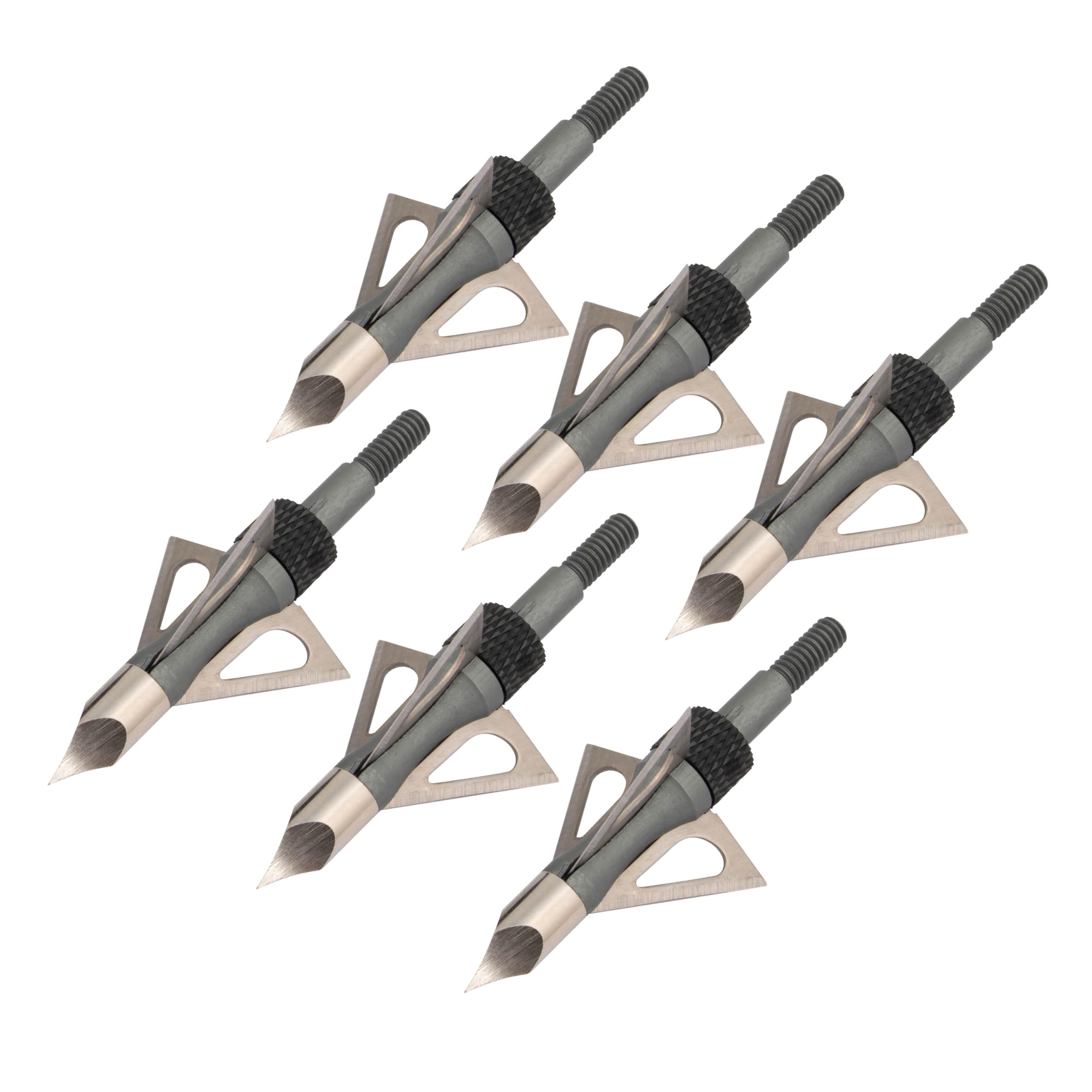 Aluminum ferrule on Stryke Impact broadhead for light weight and strength