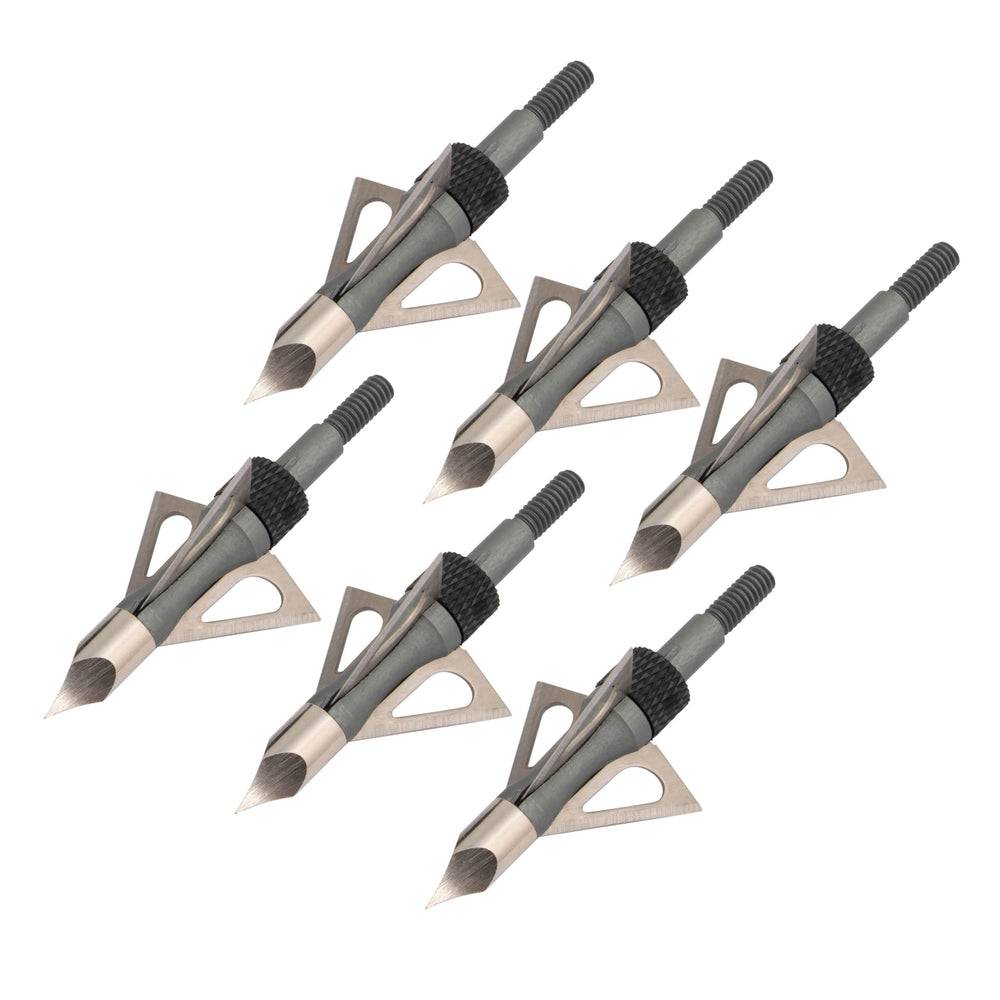 Aluminum ferrule on Stryke Impact broadhead for light weight and strength