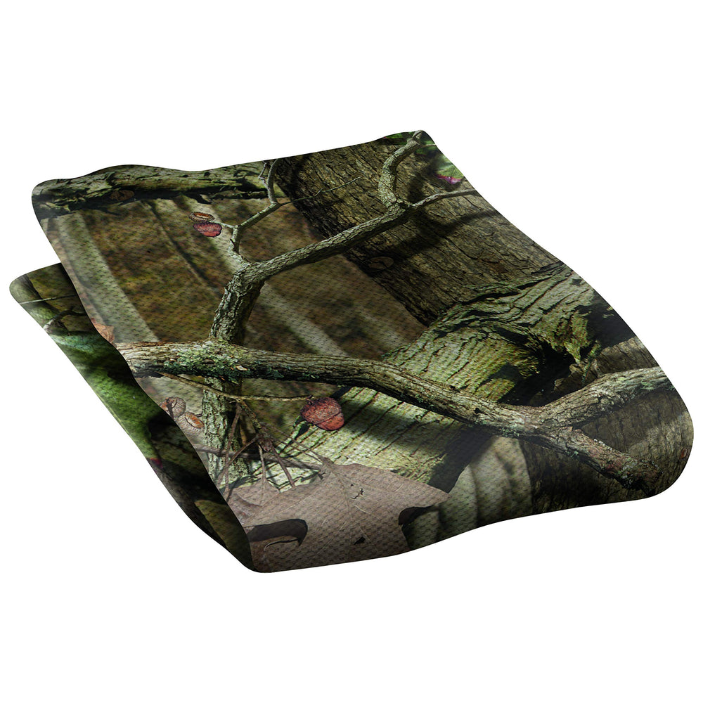 Allen Company Vanish Hunting Blind in Mossy Oak Infinity camouflage on ground/treestand