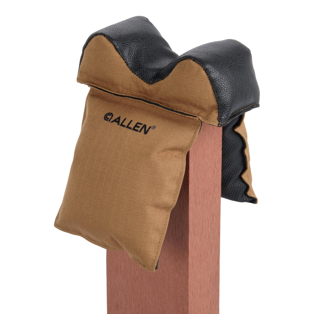 Allen Company X-Focus filled window mount shooting rest - front view