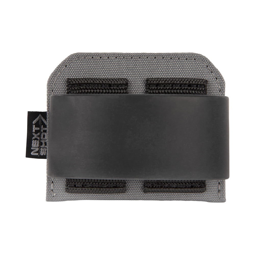 Elastic loops holding 12, 16, and 20 gauge shells on the carrier