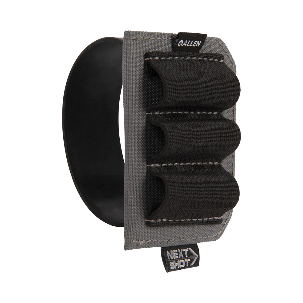 Allen Next Shot shotgun shell carrier mounted on buttstock