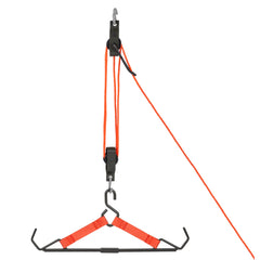 AC ALLEN Pack-Away Takedown Gambrel assembled for field use with sturdy support.