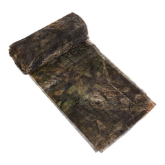 Allen Vanish camo netting on a ground blind shows lightweight concealment