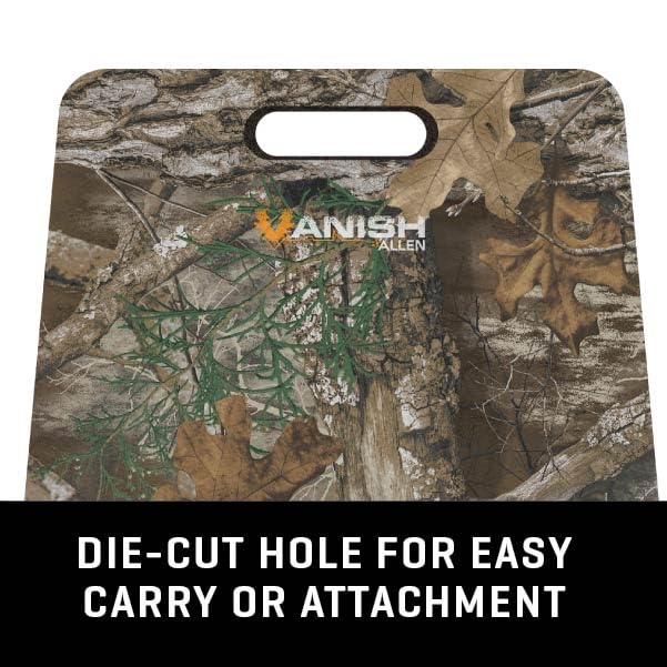 Allen Vanish seat cushion side view showing 2-inch padding for comfort