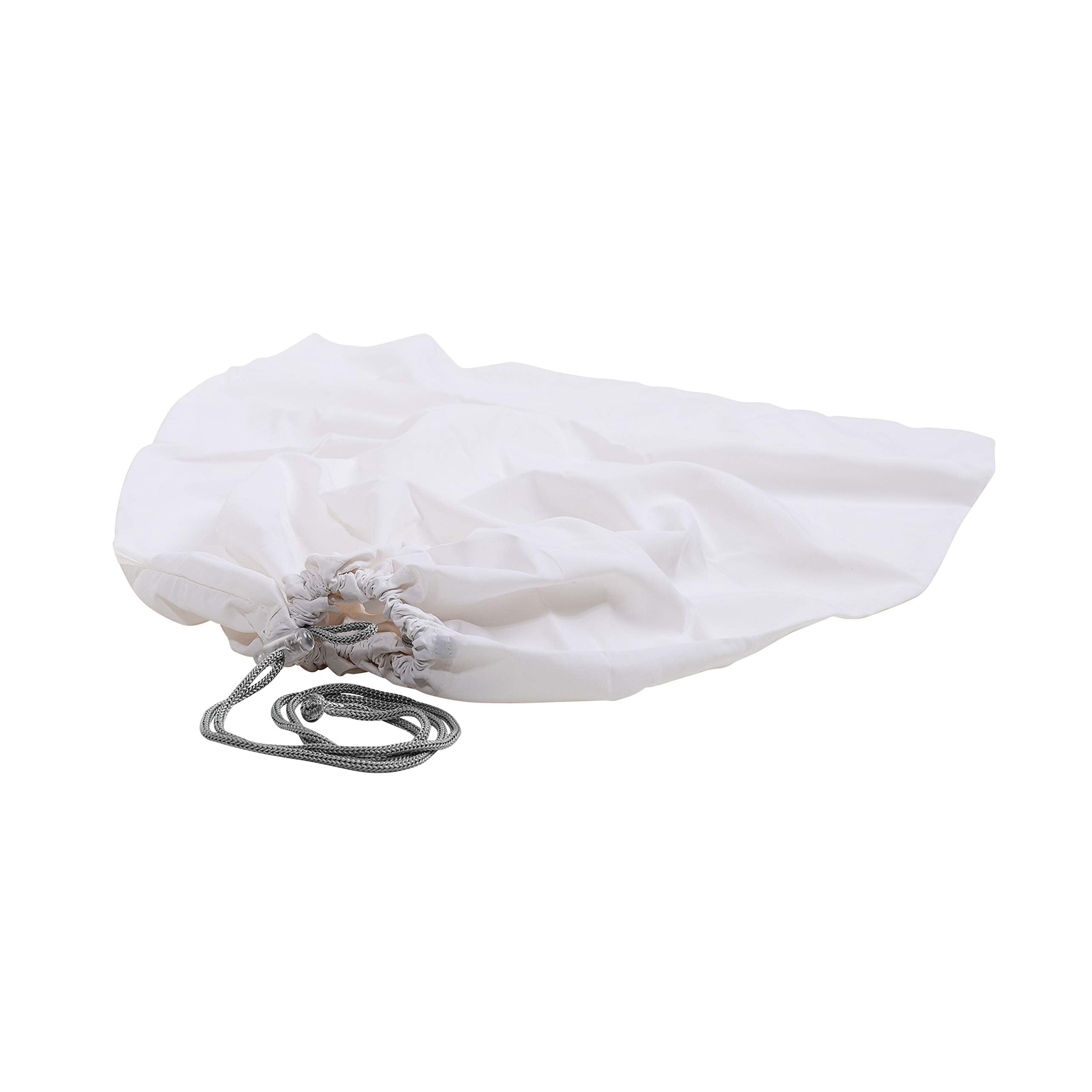 Washable and reusable carcass bag with draw cord closure