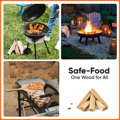 Allens natural kindling wood campfire outdoor use, easy start for evenings outside.