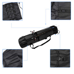 Close-up top view of the organizer bag