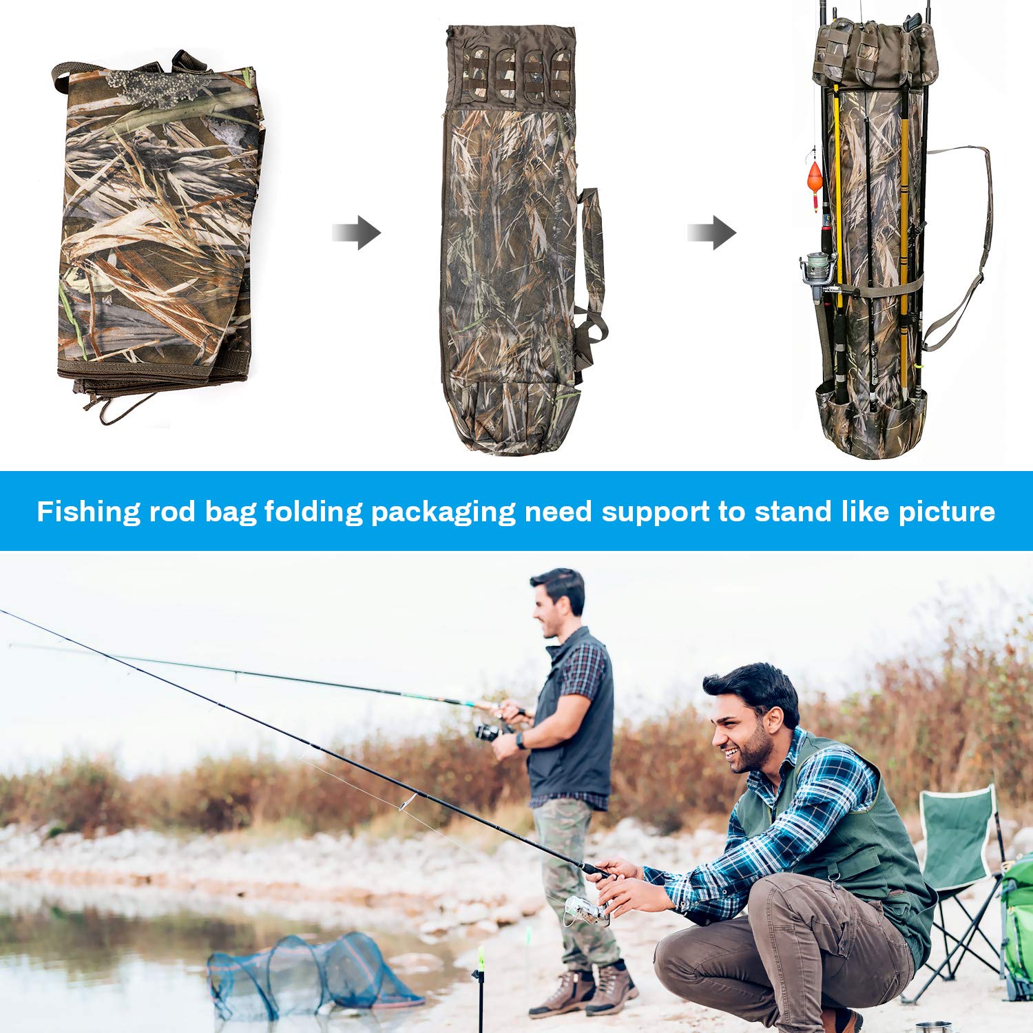 Allnice camo material demonstrates durability against wear and weather