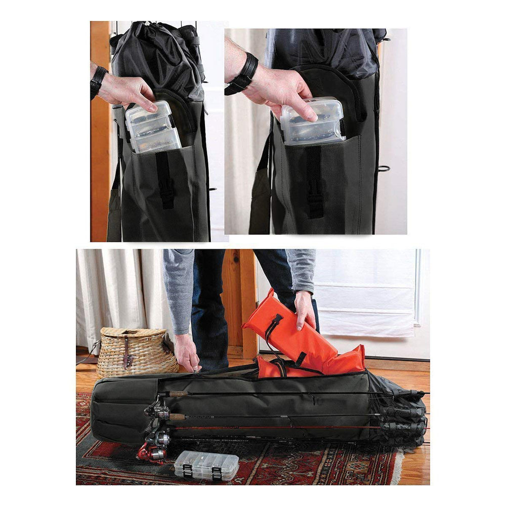 Allnice canvas case durability is reinforced by heavy-tech polyester construction.