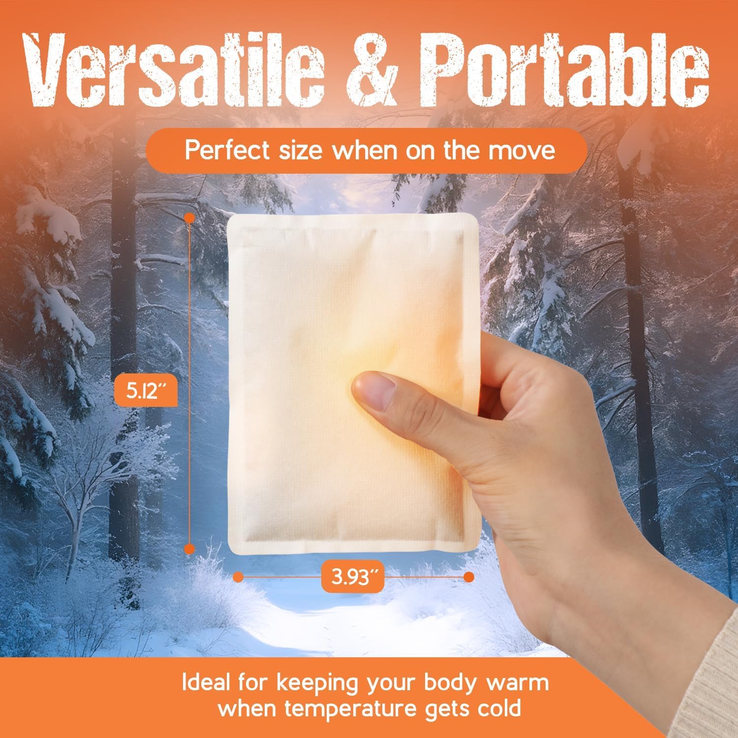 AllSett Health air-activated-heat demonstration shows quick 15-30 minute activation for on-the-go warmth
