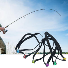 Almencla tippet spool tenders use elastic-fit around spools for secure storage.