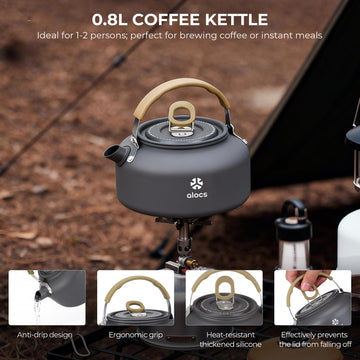 Alocs compact camping bag packs all essential gear into a neat outdoor kitchen.