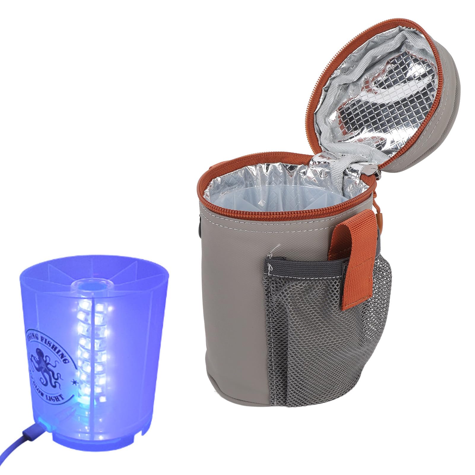 Alomejor 8-lure capacity keeps tackle organized during trips.