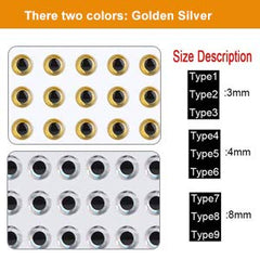 Alomejor adhesive-backed eyes stay in place before coating layers.
