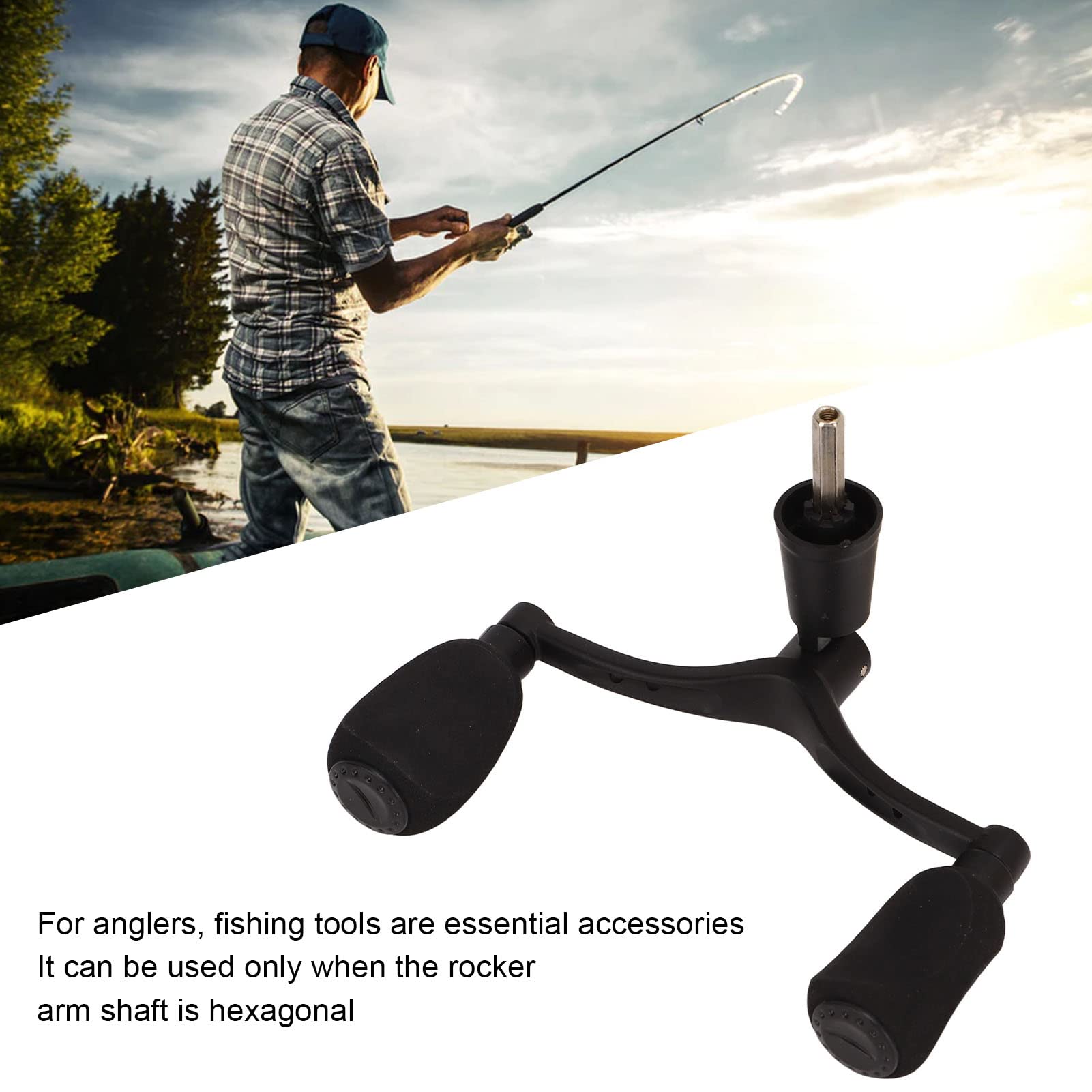 Alomejor aluminum alloy reel handle for lasting performance and comfort