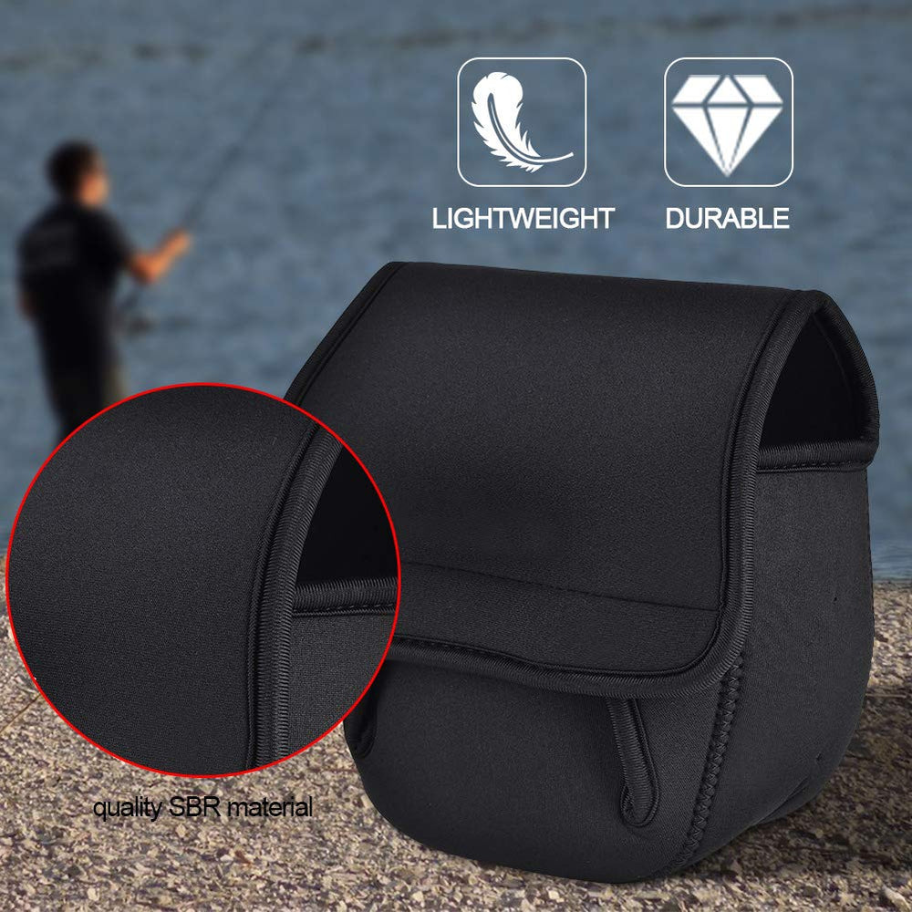 Alomejor aluminum alloy shell provides sturdy reel protection