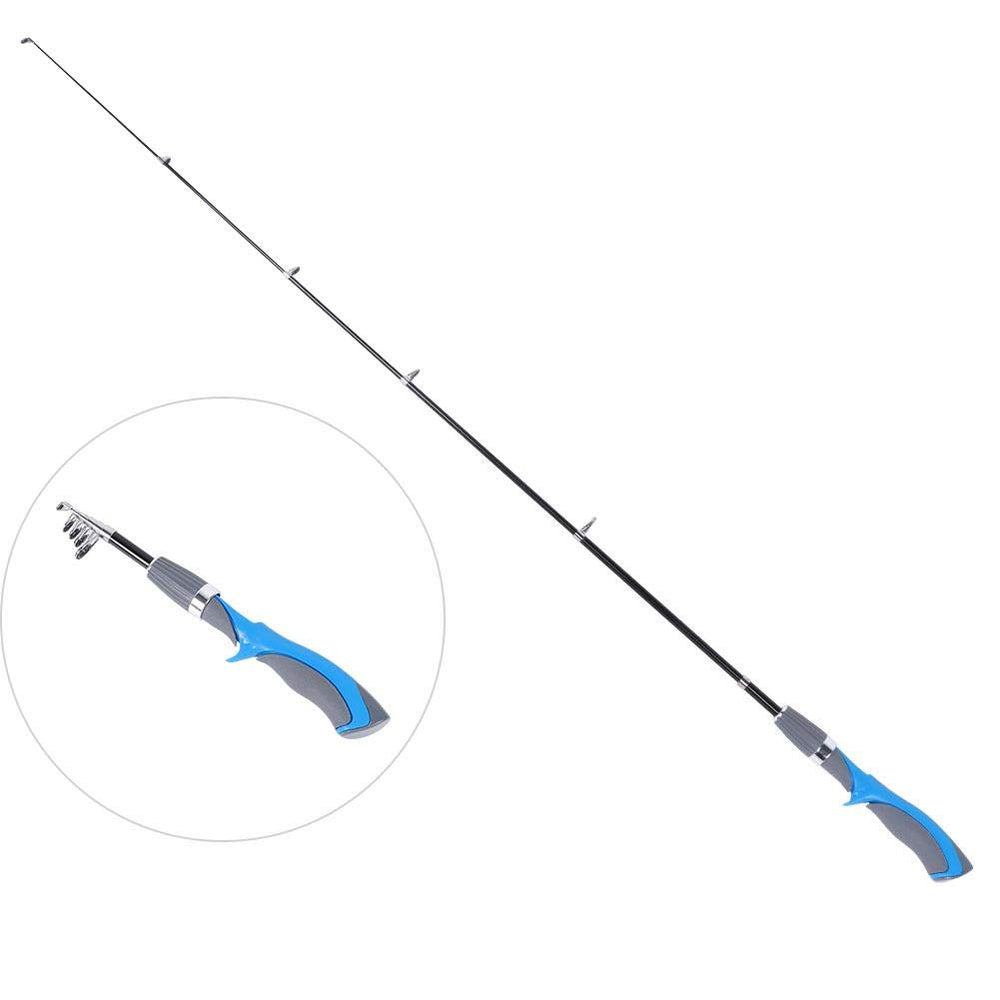 Alomejor carbon fiber telescopic rod highlights lightweight portability for travel.