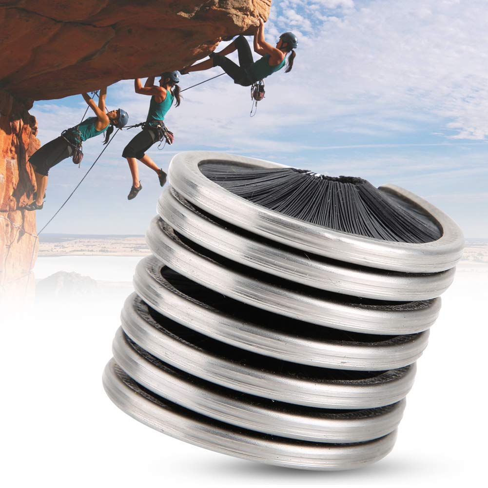 Alomejor climbing rope brush compatible with 8-13 mm ropes for versatility