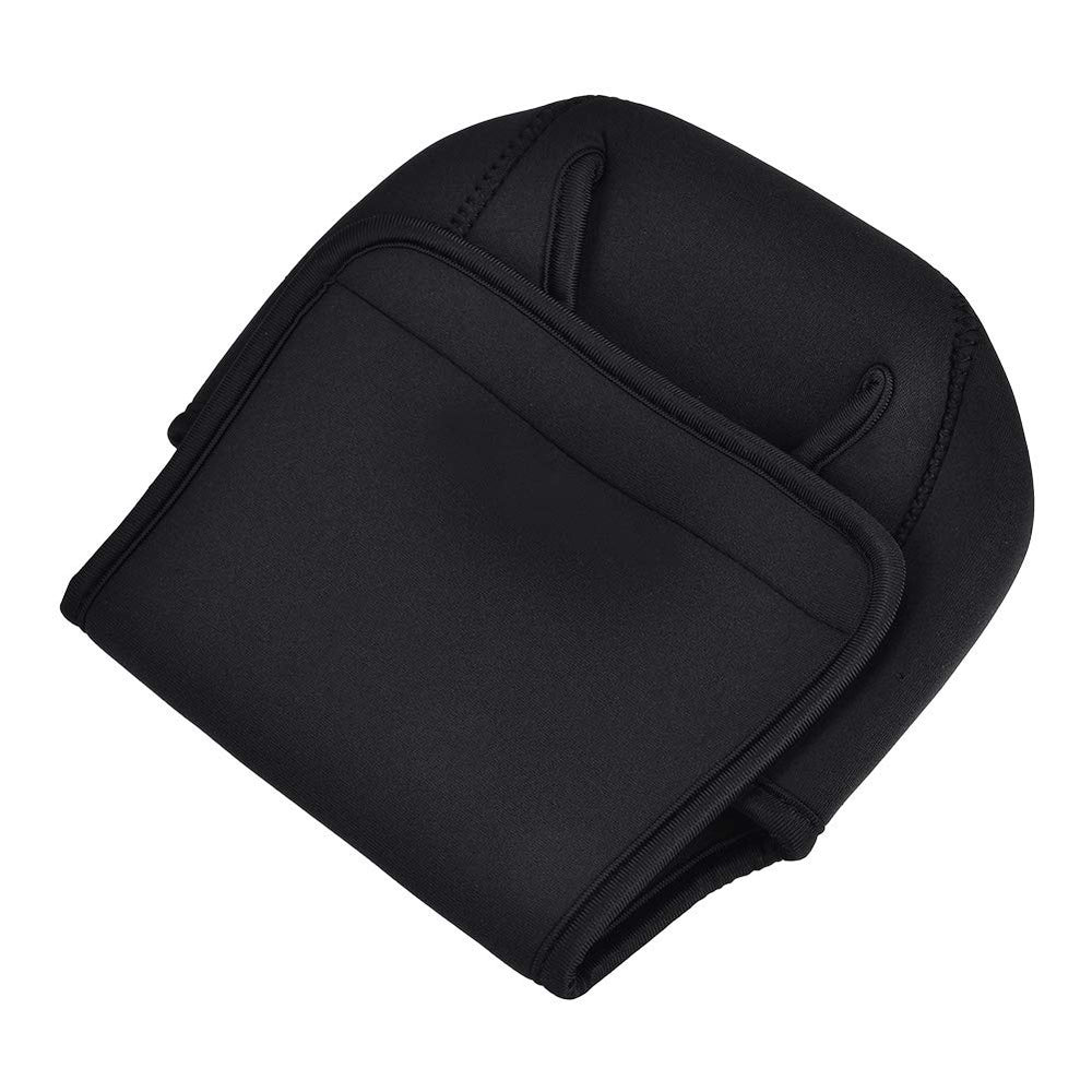Alomejor compact reel cover with secure closure for travel