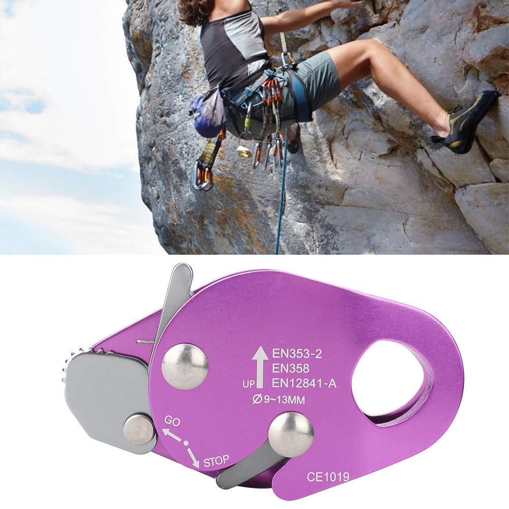 Alomejor descender auto lock gear provides added security when initiating a descent.