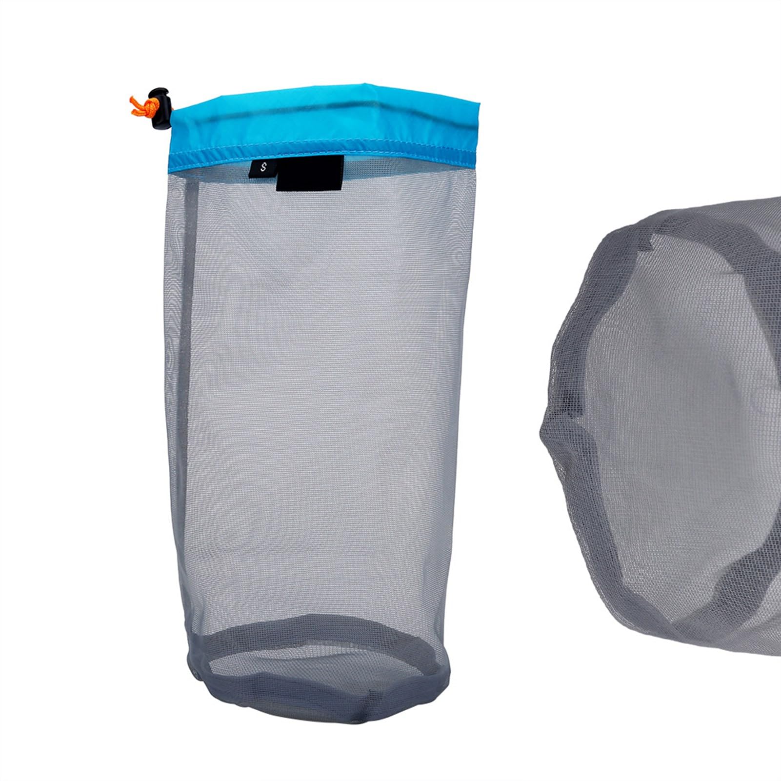 Alomejor Drawess mesh bag nylon mesh material for rugged outdoors.