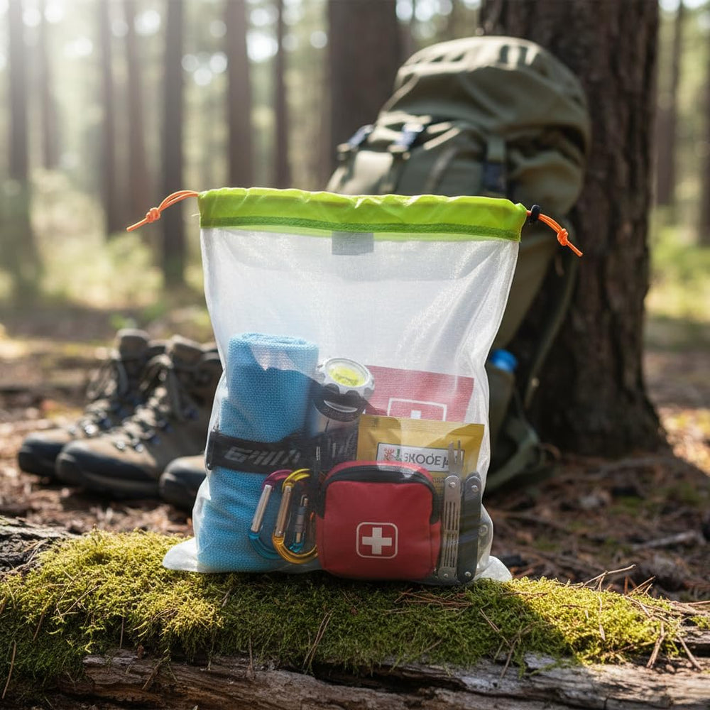 Alomejor Drawess mesh bag made with premium material for durable performance.