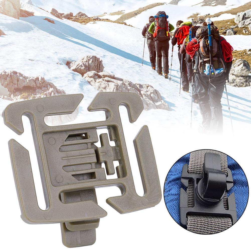 Alomejor drink tube clip on shoulder strap secures hydration tube.