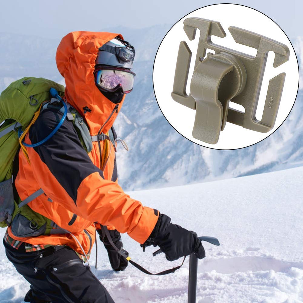 Alomejor drink tube clip with slotted lever enables easy positioning.