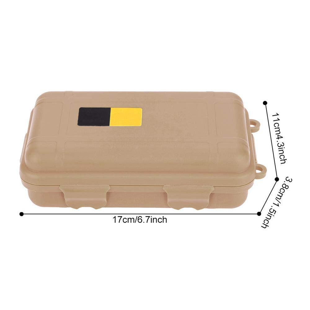 Alomejor Dry Box features IP65 waterproofing for light rain and spray.
